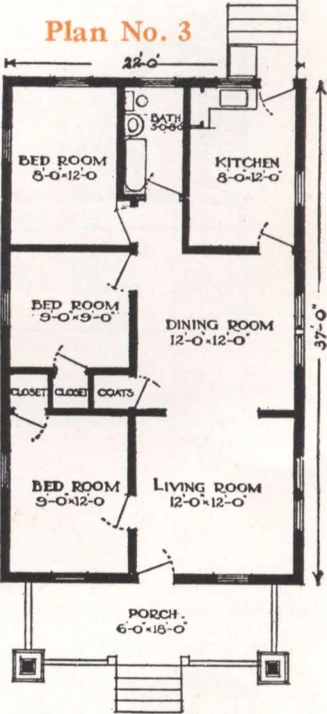 An illustration from Bossert houses, 1922, leaf 15