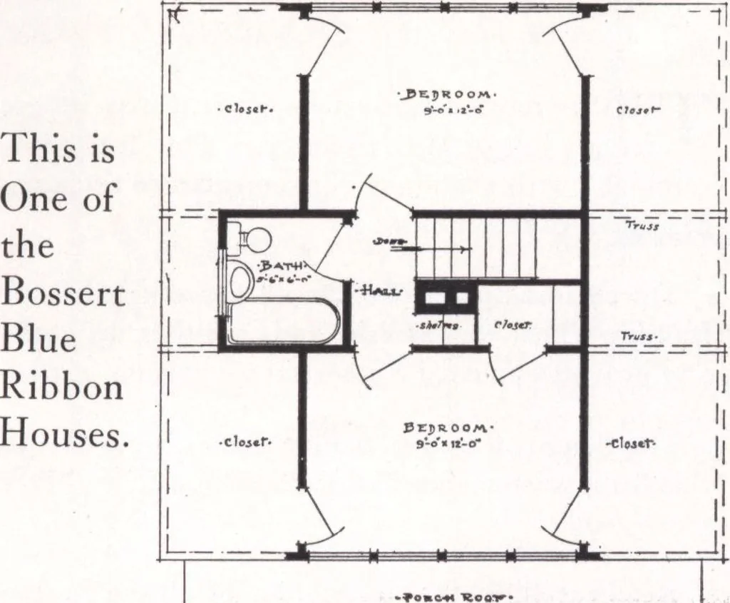 An illustration from Bossert houses, 1922, leaf 16