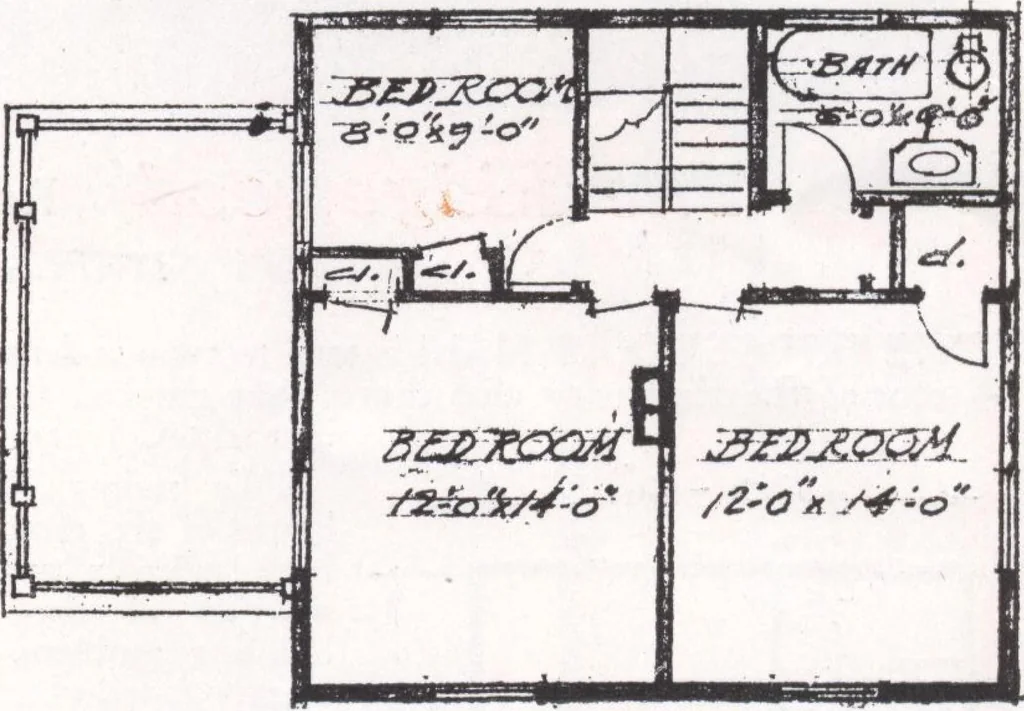 An illustration from Bossert houses, 1922, leaf 18