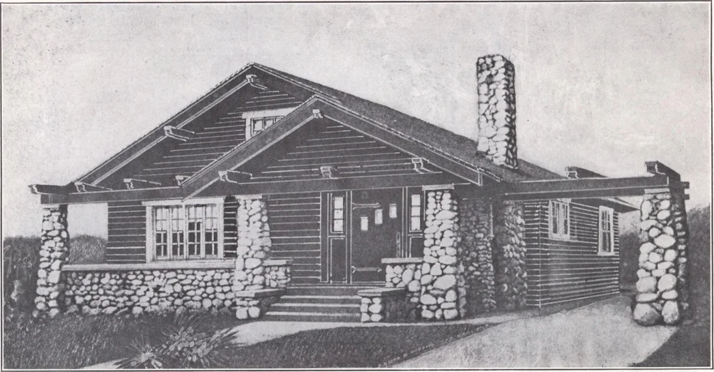 An illustration from Bossert houses, 1922, leaf 21