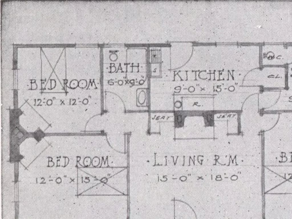 An illustration from Bossert houses, 1922, leaf 24