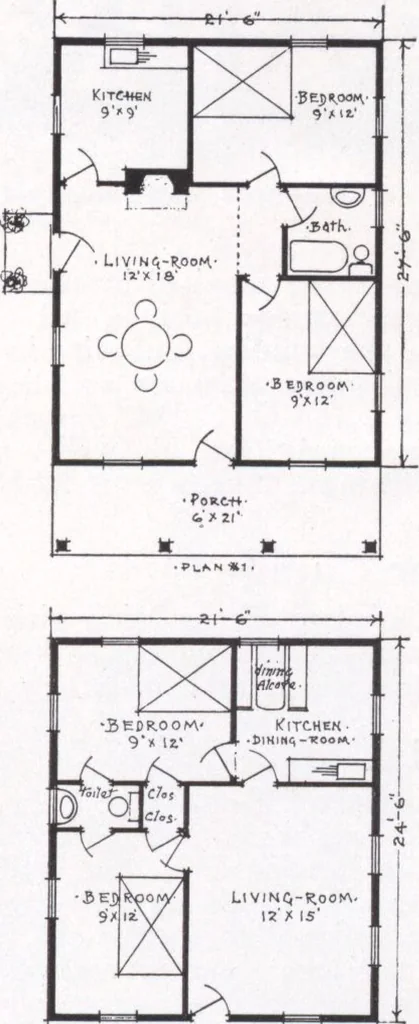 An illustration from Bossert houses, 1922, leaf 28