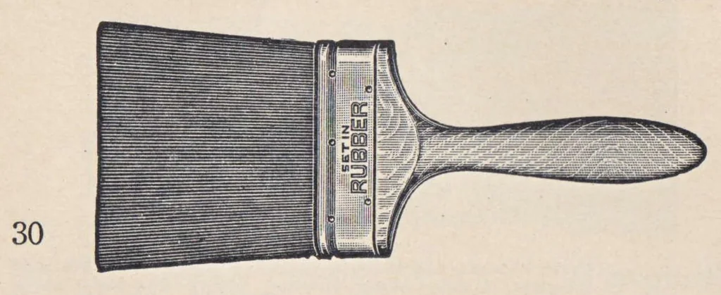 An illustration from Illustrated Catalog of Brushes for 1919 - 1920, 1919, leaf 19