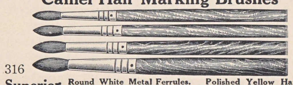 An illustration from Illustrated Catalog of Brushes for 1919 - 1920, 1919, leaf 62