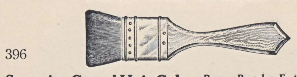 An illustration from Illustrated Catalog of Brushes for 1919 - 1920, 1919, leaf 81