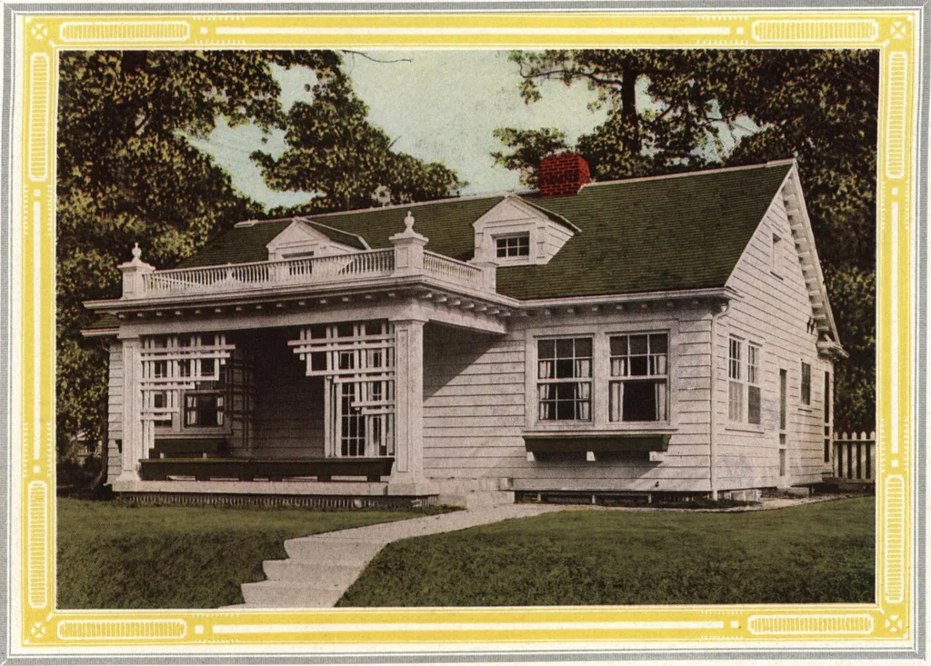An illustration from Architectural economy, vol. 1, 1920, leaf 10