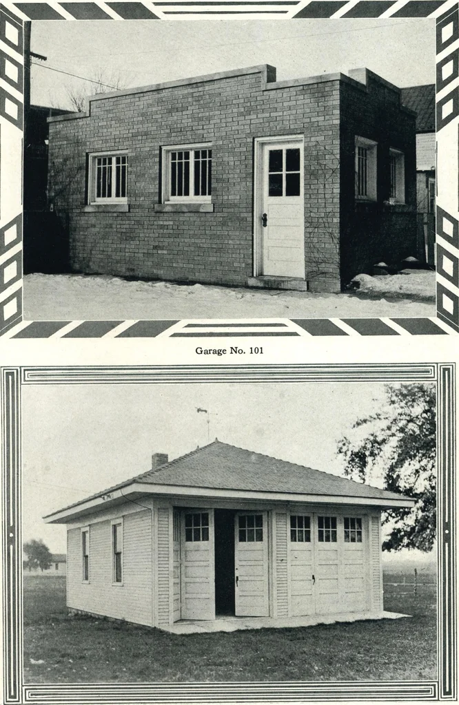 An illustration from Architectural economy, vol. 1, 1920, leaf 104