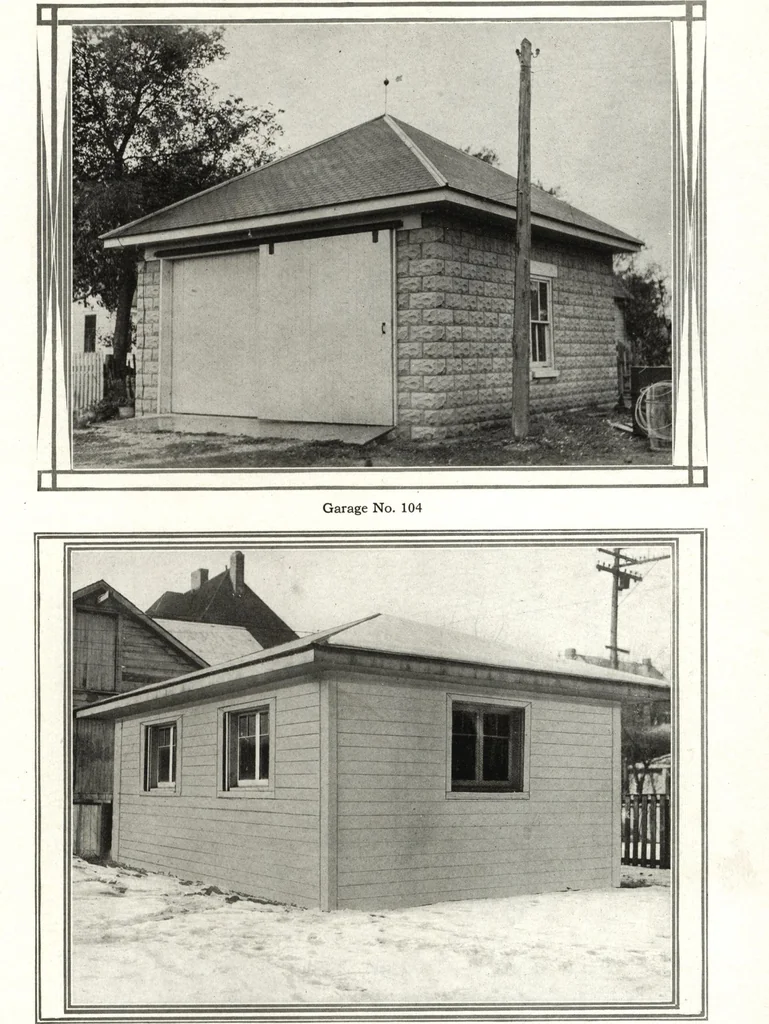 An illustration from Architectural economy, vol. 1, 1920, leaf 106