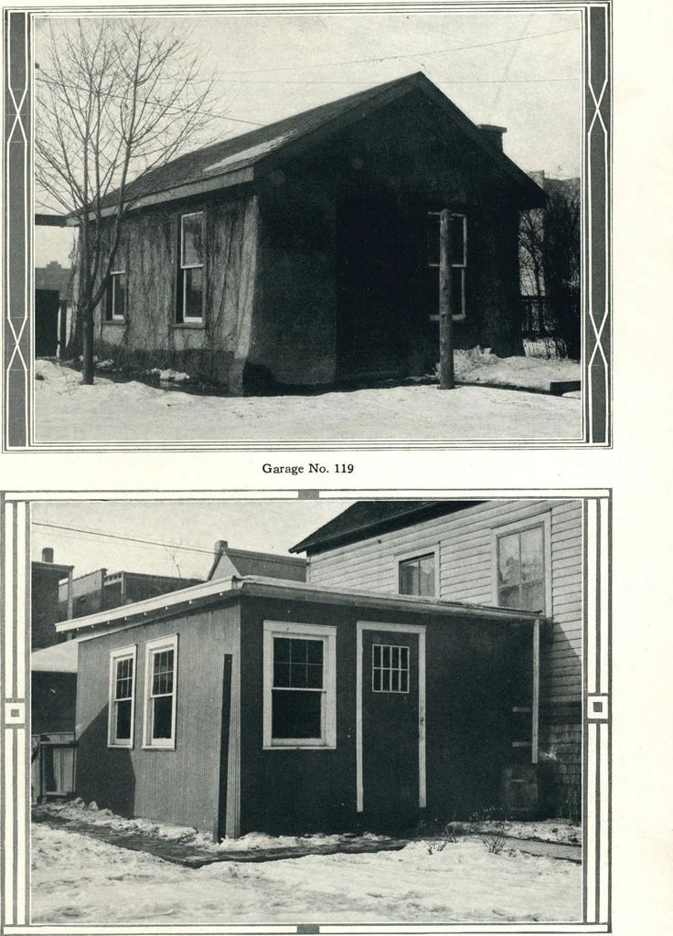 An illustration from Architectural economy, vol. 1, 1920, leaf 108