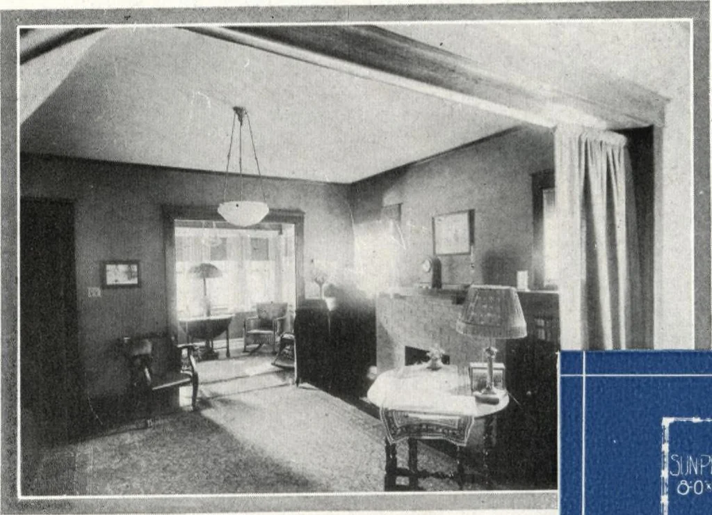 An illustration from Architectural economy, vol. 1, 1920, leaf 12