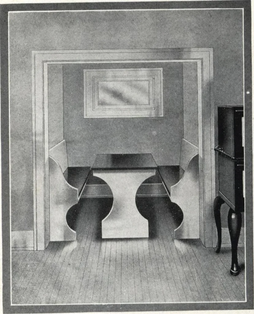 An illustration from Architectural economy, vol. 1, 1920, leaf 14