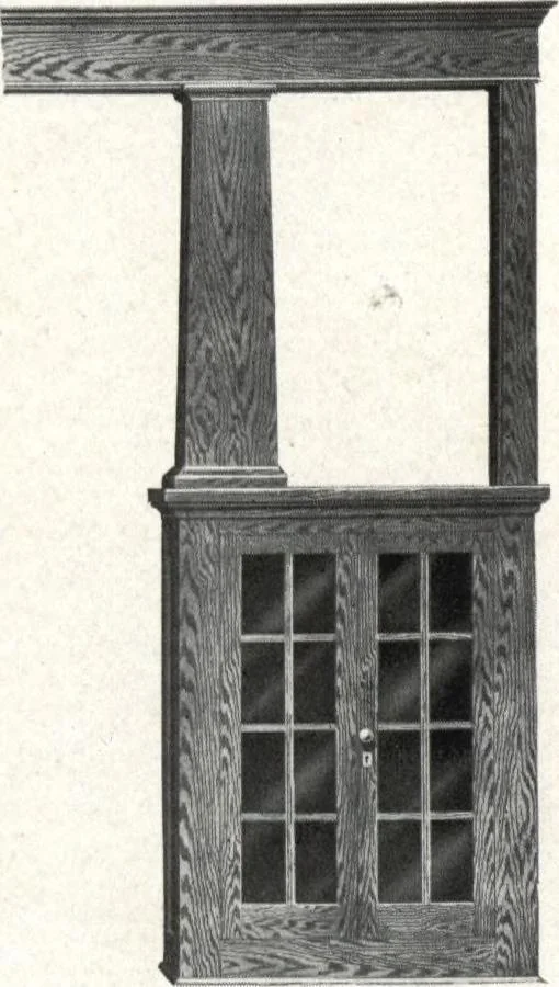 An illustration from Architectural economy, vol. 1, 1920, leaf 17