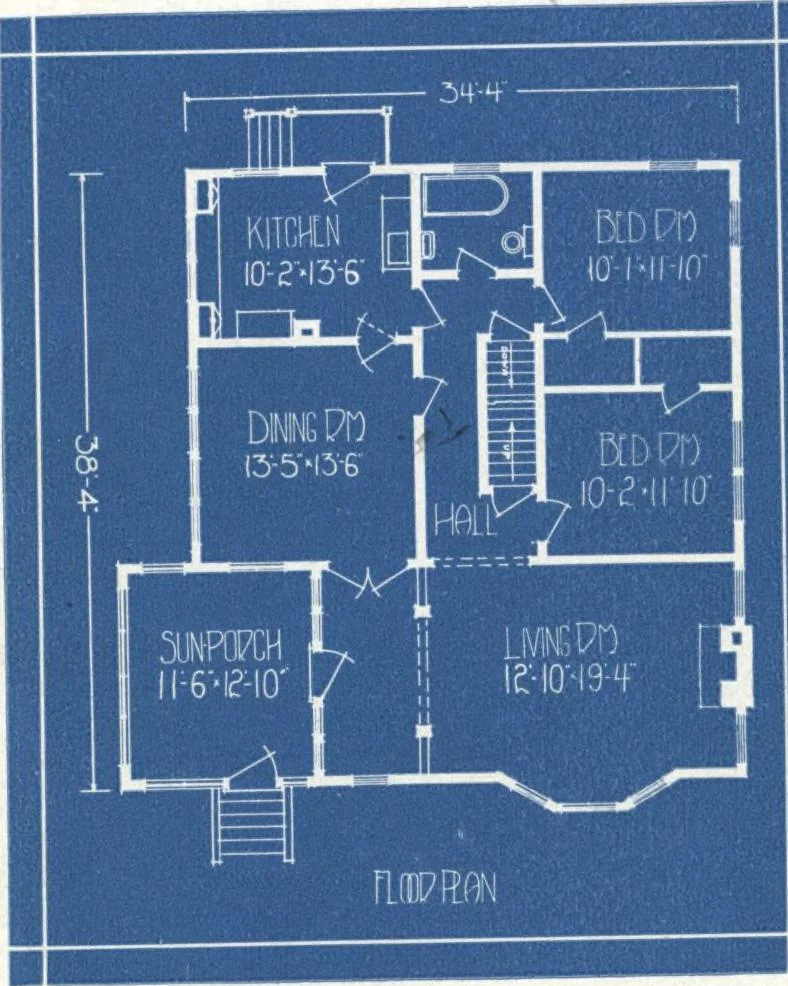 An illustration from Architectural economy, vol. 1, 1920, leaf 18