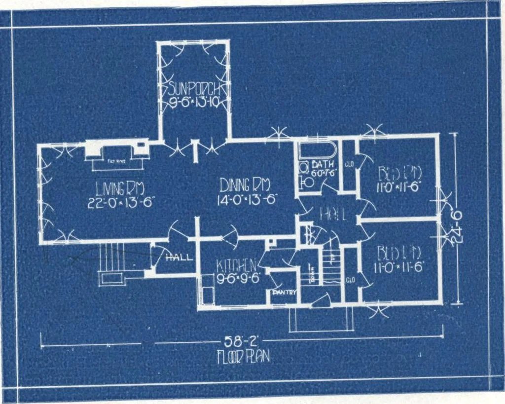 An illustration from Architectural economy, vol. 1, 1920, leaf 19