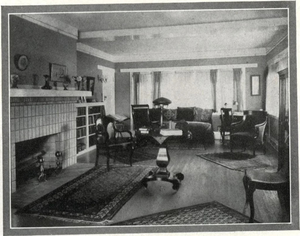 An illustration from Architectural economy, vol. 1, 1920, leaf 19