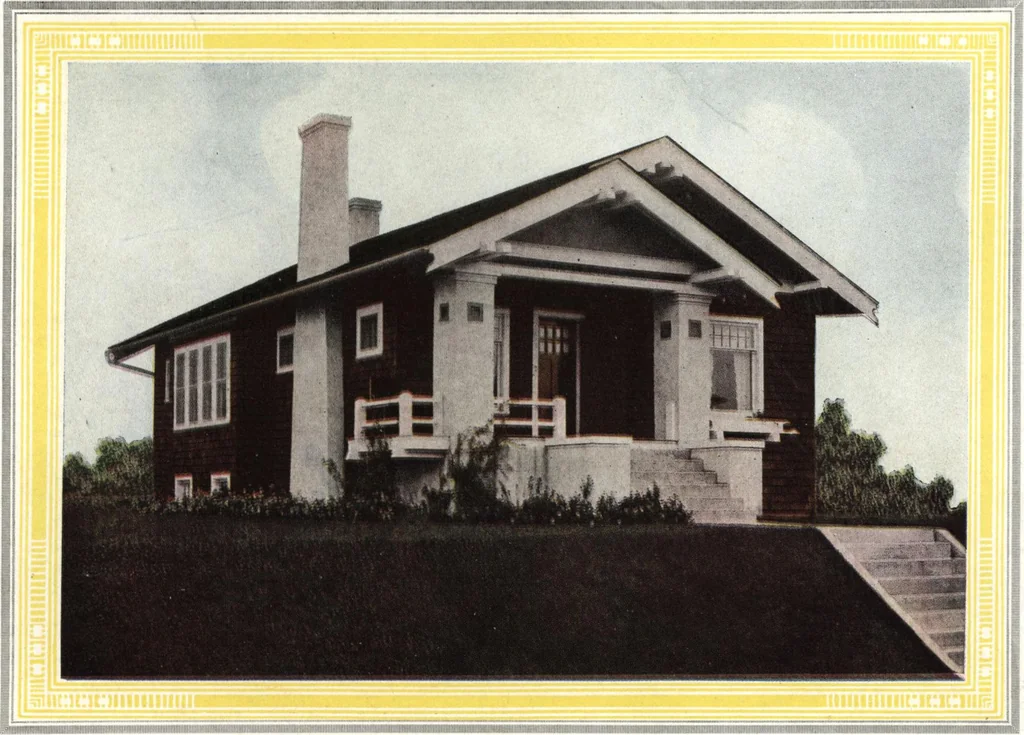 An illustration from Architectural economy, vol. 1, 1920, leaf 20