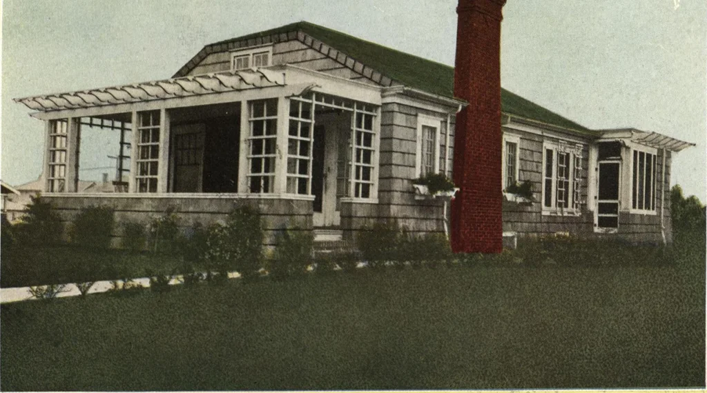 An illustration from Architectural economy, vol. 1, 1920, leaf 22