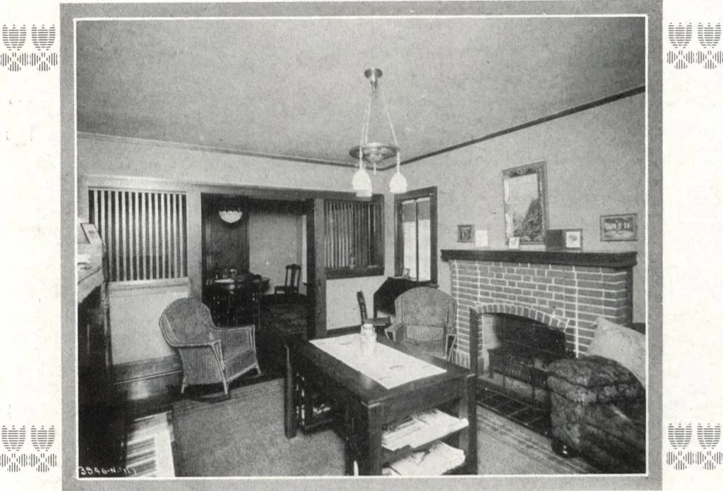 An illustration from Architectural economy, vol. 1, 1920, leaf 22