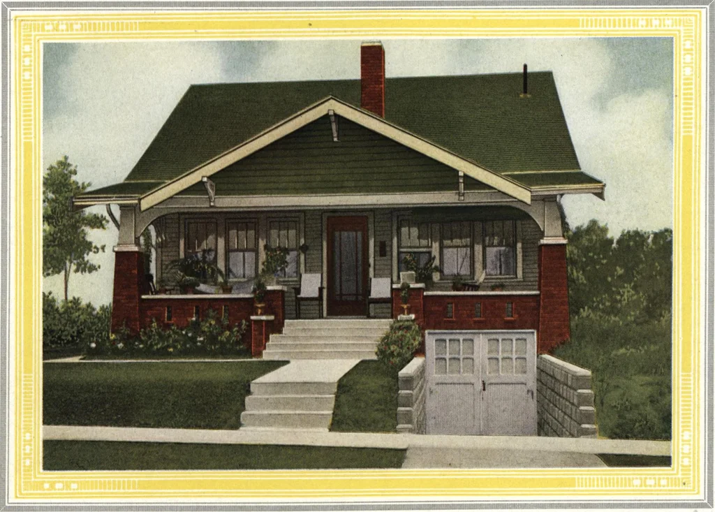 An illustration from Architectural economy, vol. 1, 1920, leaf 26