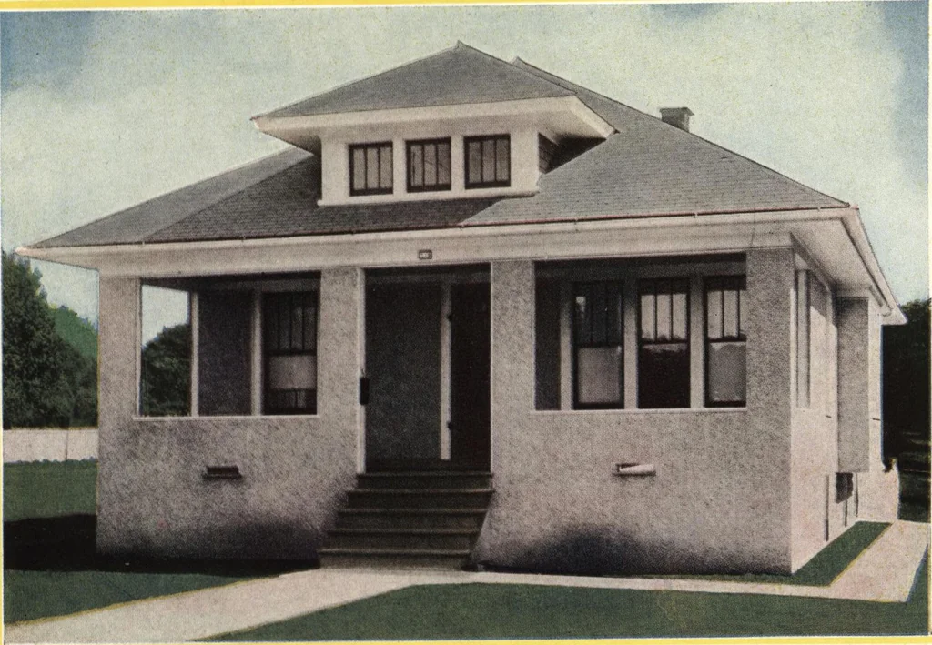 An illustration from Architectural economy, vol. 1, 1920, leaf 28