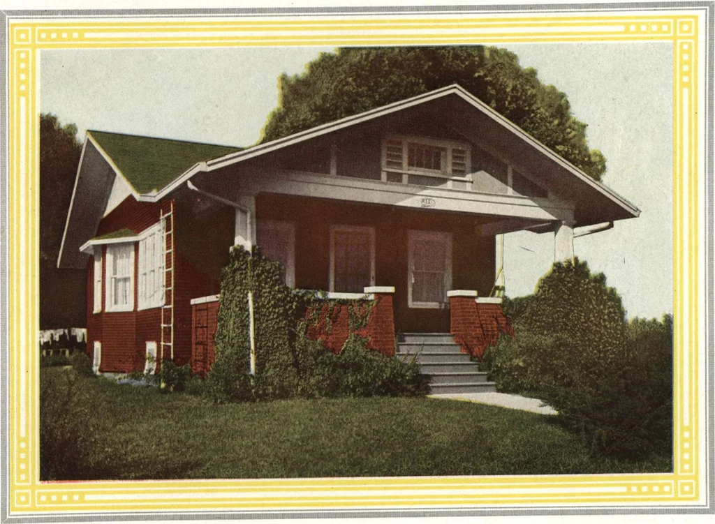 An illustration from Architectural economy, vol. 1, 1920, leaf 30