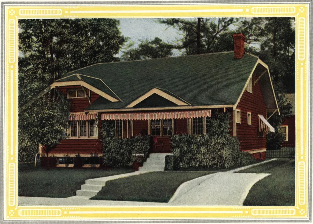 An illustration from Architectural economy, vol. 1, 1920, leaf 32
