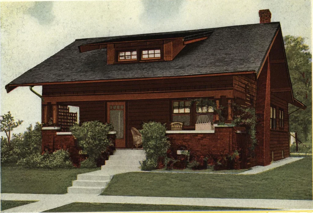 An illustration from Architectural economy, vol. 1, 1920, leaf 33