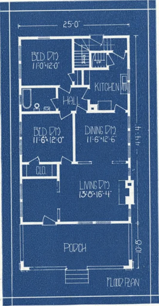 An illustration from Architectural economy, vol. 1, 1920, leaf 33