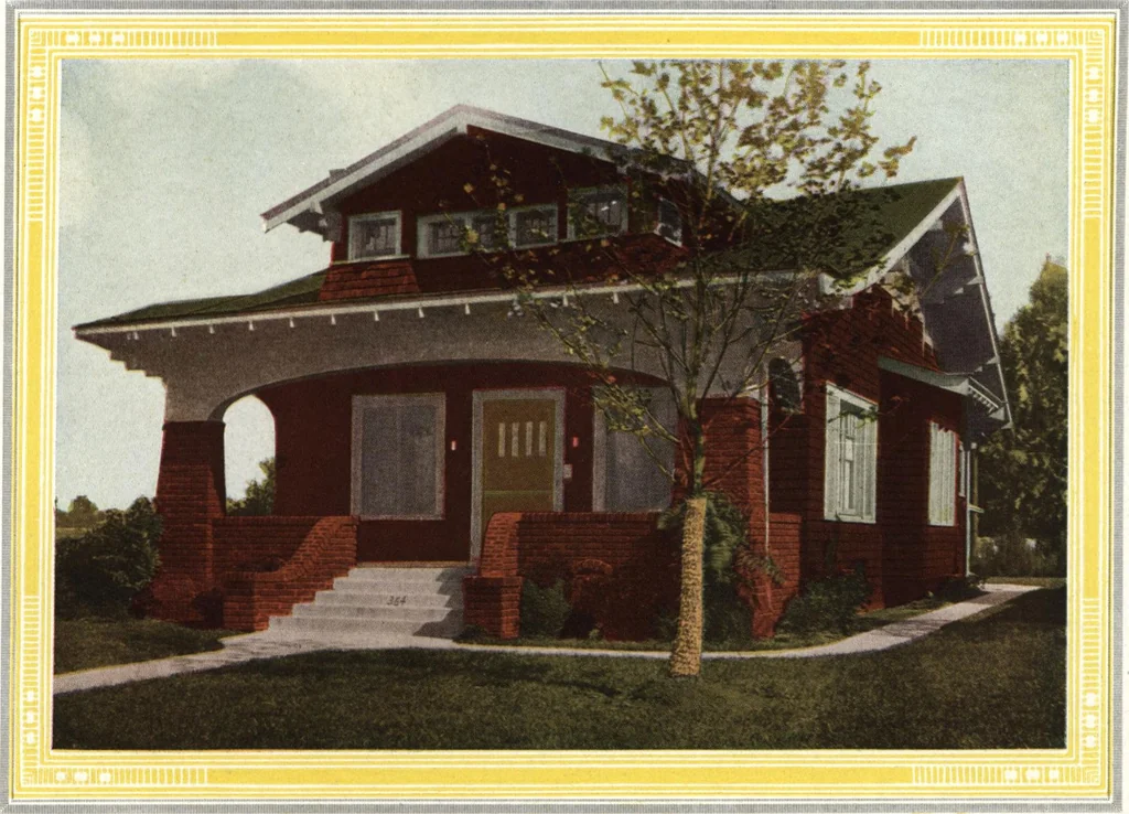 An illustration from Architectural economy, vol. 1, 1920, leaf 36