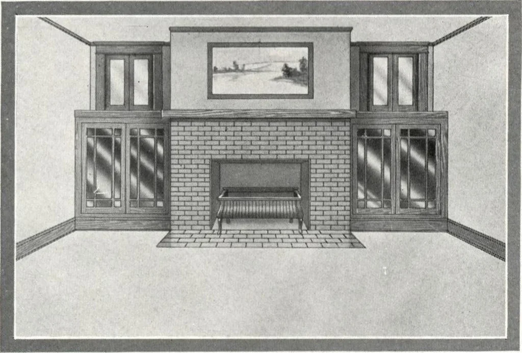 An illustration from Architectural economy, vol. 1, 1920, leaf 37