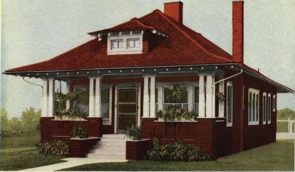 An illustration from Architectural economy, vol. 1, 1920, leaf 40