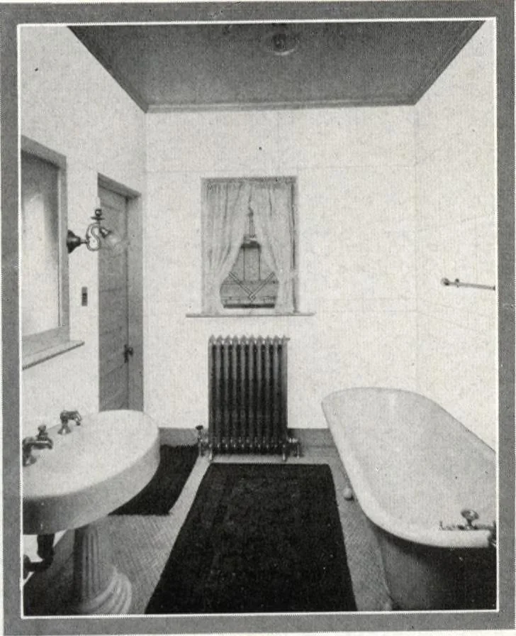 An illustration from Architectural economy, vol. 1, 1920, leaf 45