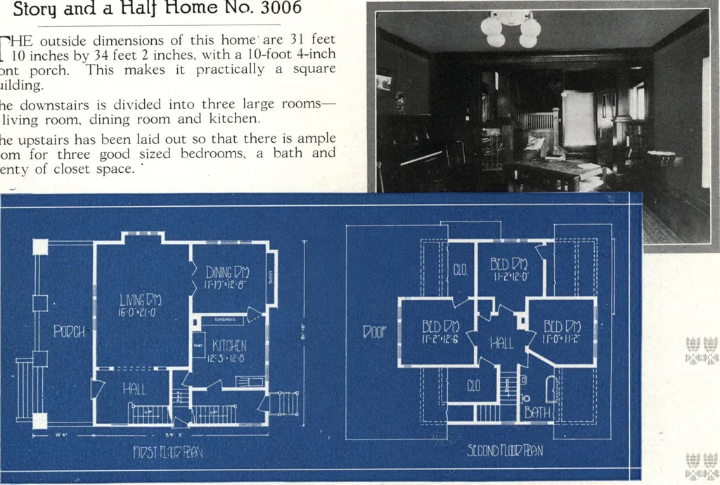 An illustration from Architectural economy, vol. 1, 1920, leaf 53