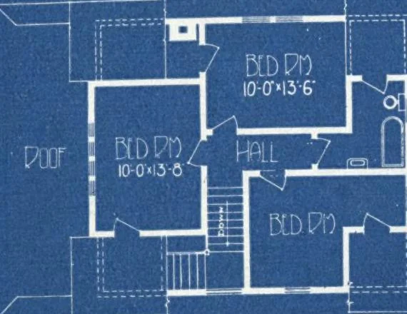An illustration from Architectural economy, vol. 1, 1920, leaf 57
