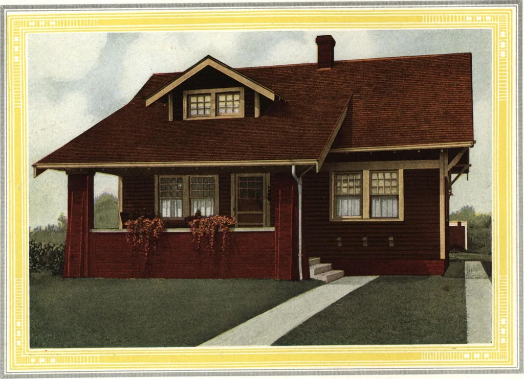 An illustration from Architectural economy, vol. 1, 1920, leaf 59