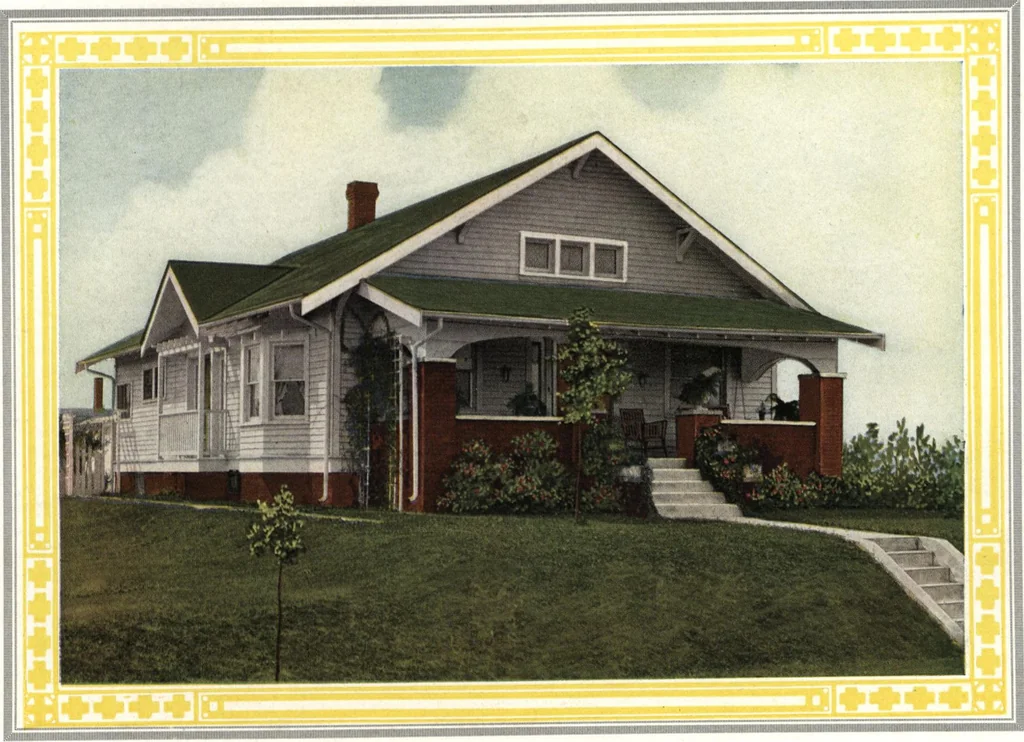 An illustration from Architectural economy, vol. 1, 1920, leaf 62