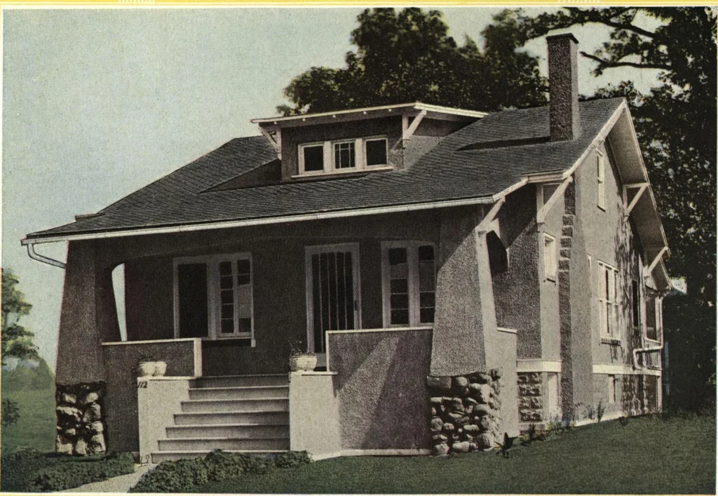 An illustration from Architectural economy, vol. 1, 1920, leaf 63