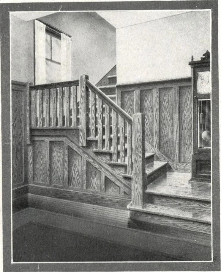 An illustration from Architectural economy, vol. 1, 1920, leaf 71