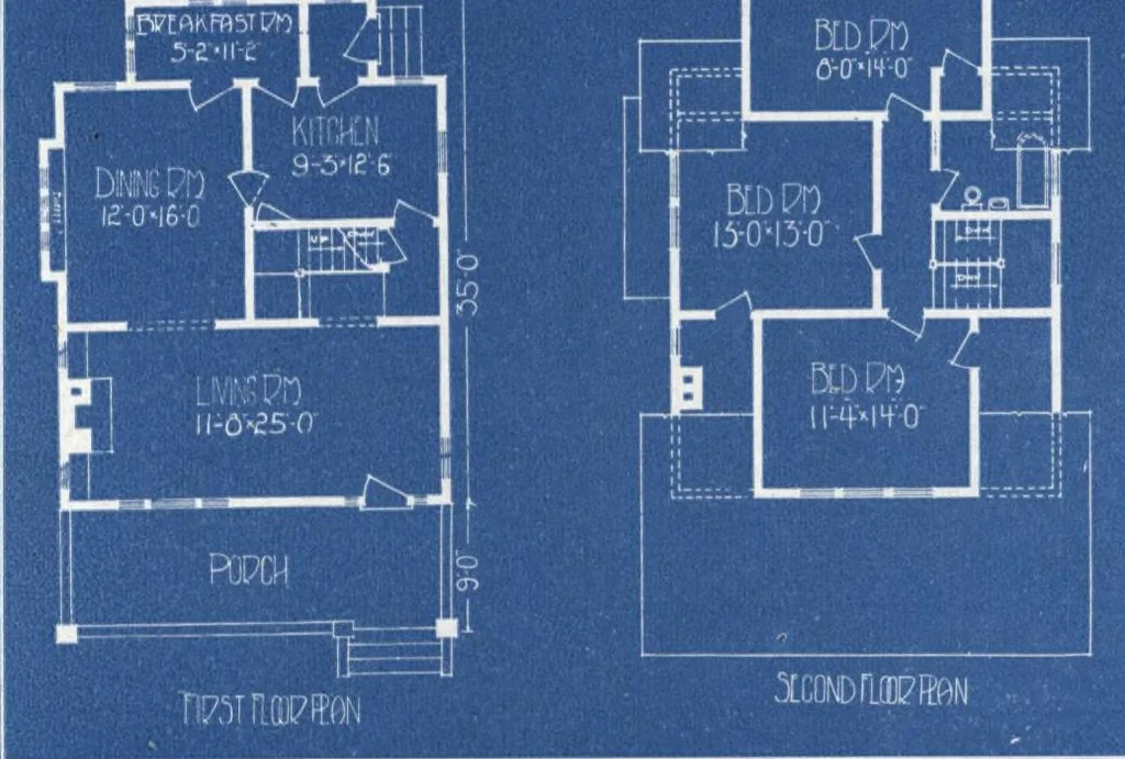 An illustration from Architectural economy, vol. 1, 1920, leaf 72