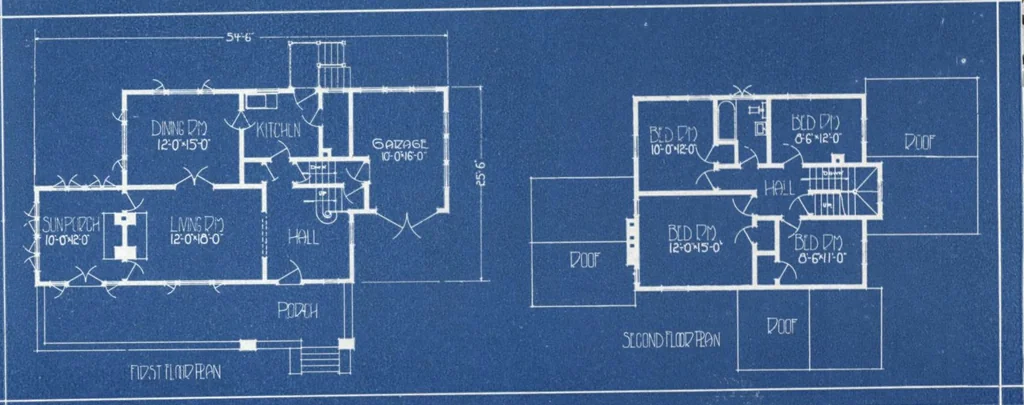 An illustration from Architectural economy, vol. 1, 1920, leaf 75