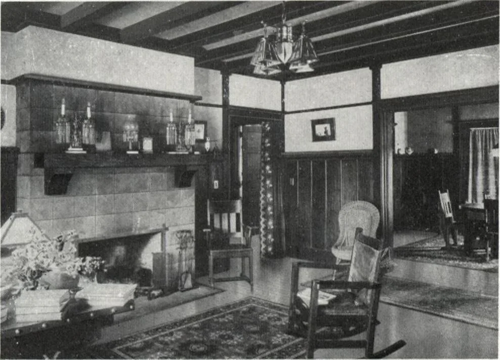 An illustration from Architectural economy, vol. 1, 1920, leaf 79