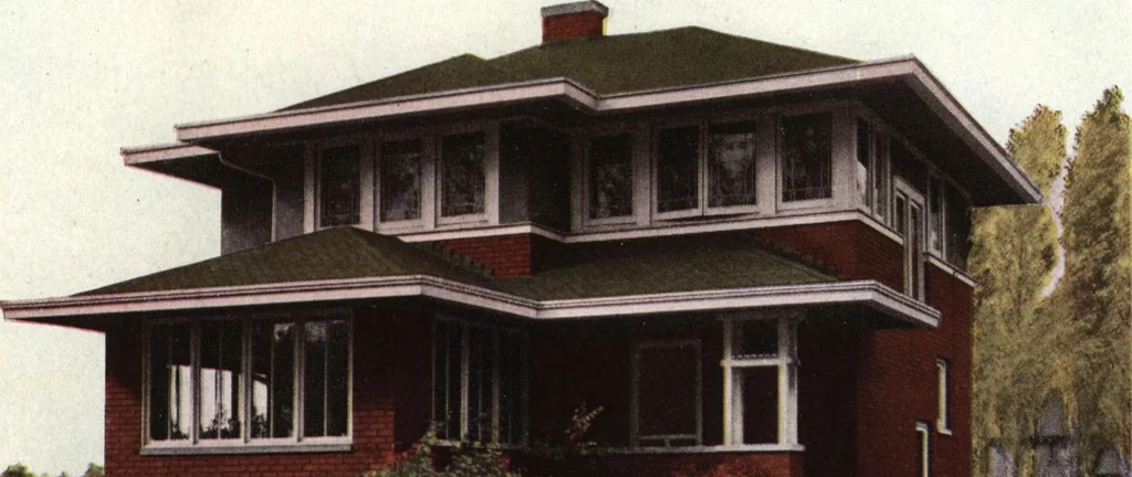 An illustration from Architectural economy, vol. 1, 1920, leaf 80