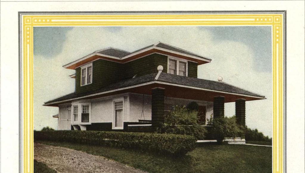 An illustration from Architectural economy, vol. 1, 1920, leaf 82
