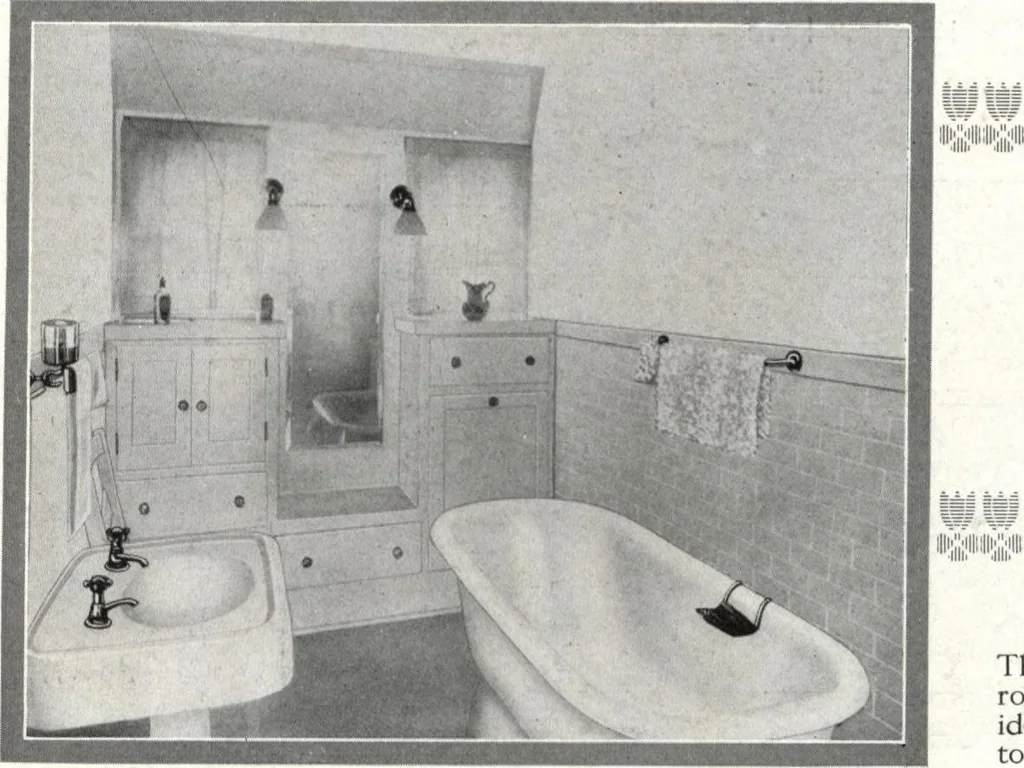 An illustration from Architectural economy, vol. 1, 1920, leaf 86