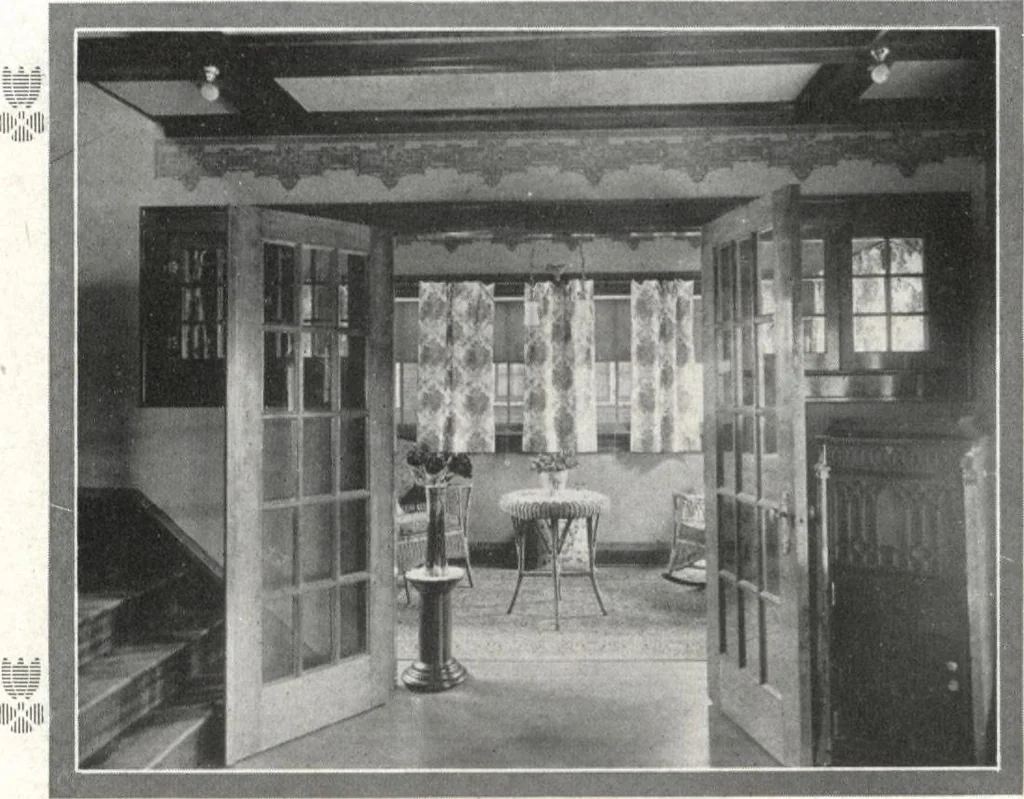 An illustration from Architectural economy, vol. 1, 1920, leaf 90