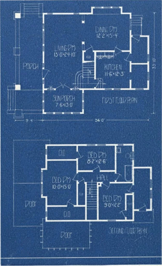 An illustration from Architectural economy, vol. 1, 1920, leaf 90