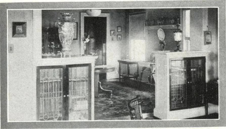 An illustration from Architectural economy, vol. 1, 1920, leaf 91