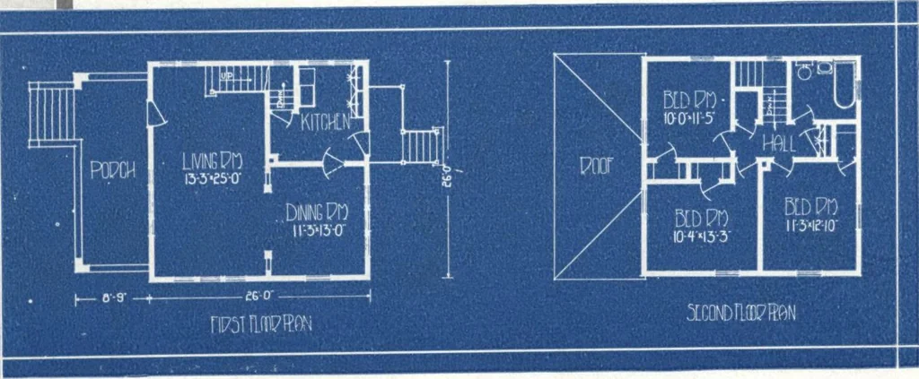 An illustration from Architectural economy, vol. 1, 1920, leaf 92