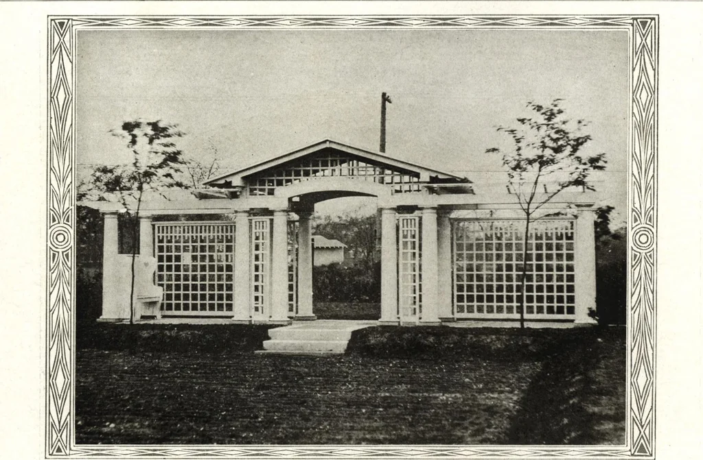 An illustration from Architectural economy, vol. 1, 1920, leaf 93