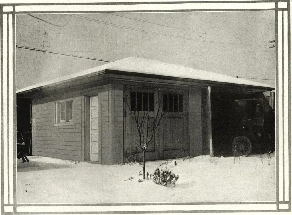 An illustration from Architectural economy, vol. 1, 1920, leaf 98